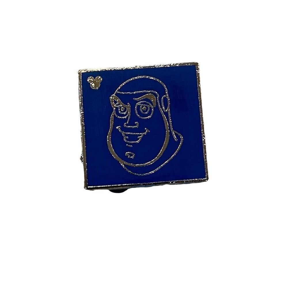 Disney Buzz Lightyear Outline Pin - Hidden Mickey Series Exclusive